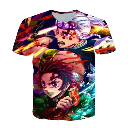 T-shirt Uzui x Tanjiro