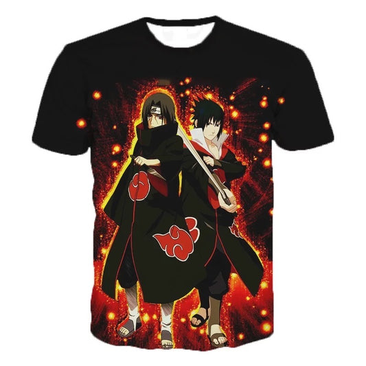 T-shirt Itachi x Sasuke Uchiha
