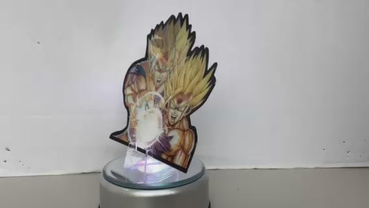 3D Sticker Goku y Gohan